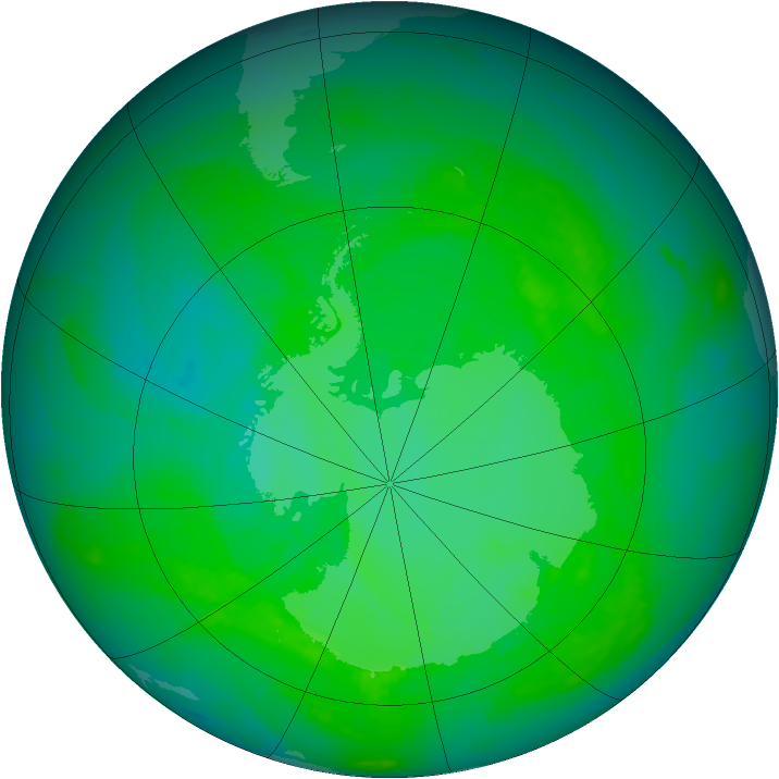 Ozone Map 1988-12-10